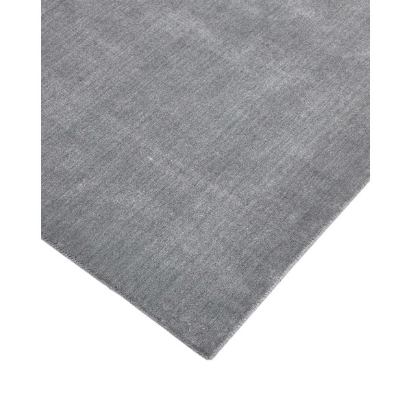 Solo Rugs Harbor Wellington Loom Knotted Wool Charcoal Area Rug Perigold